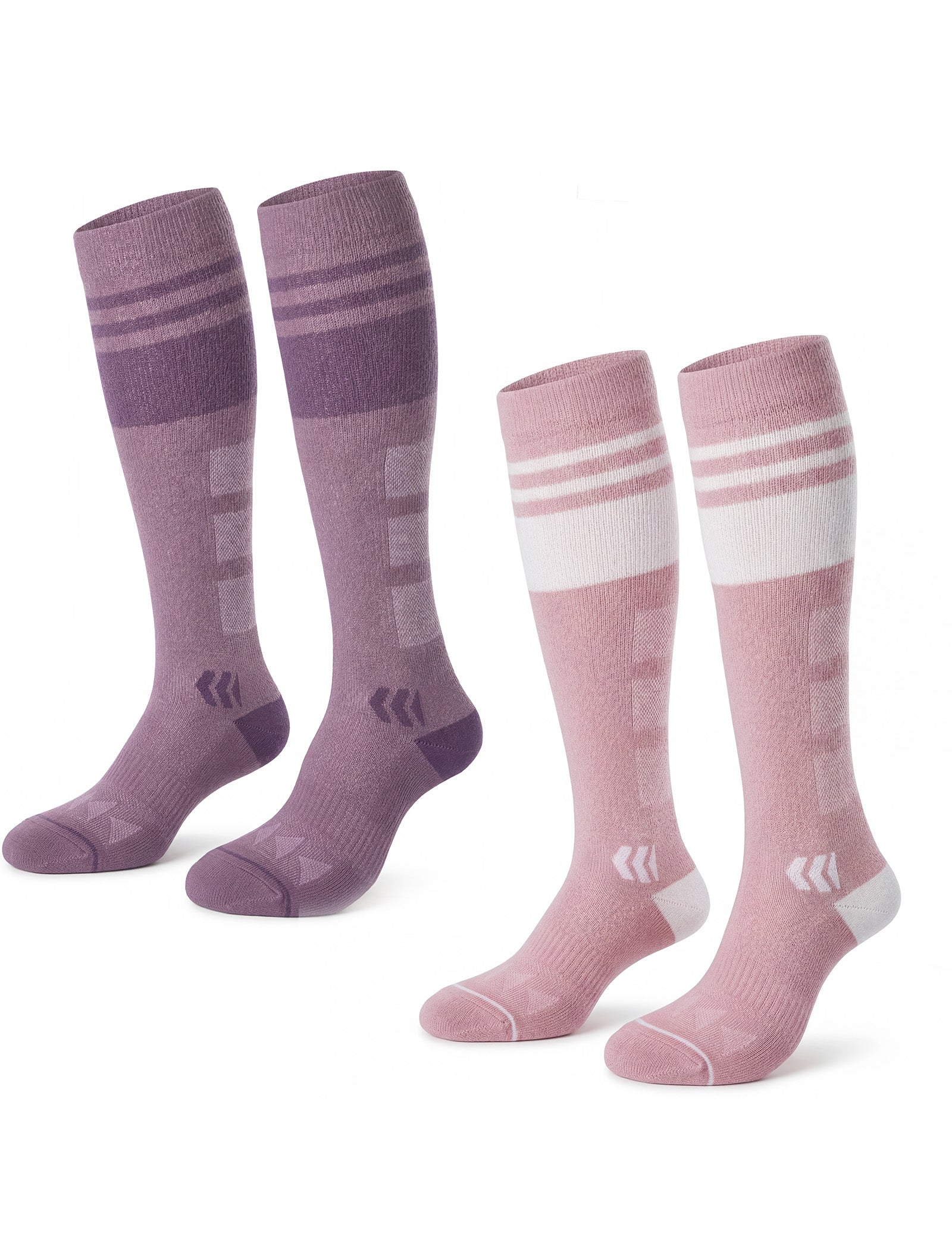 Momcozy Wide Calf Compression Socks 20-30mmHg for Sports 2 Pairs Select S6A19